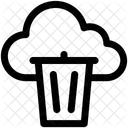 Mulltonne Wolke Mull Symbol