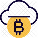 Cloud Munze Bitcoin Symbol