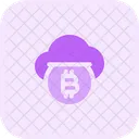 Cloud Munze Bitcoin Symbol