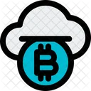 Cloud Munze Bitcoin Symbol