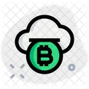 Cloud Munze Bitcoin Symbol