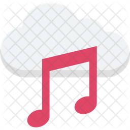 Cloud Music Icon Of Flat Style Available In Svg Png Eps Ai Icon Fonts