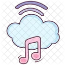 Cloud Media Cloud Music Online Music Icon