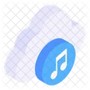 Cloud Media Cloud Music Cloud Song Icon