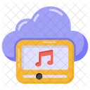 Cloud Media Cloud Music Cloud Player Icône