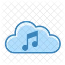 Cloud Music Online Music Cloud Media Icon