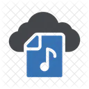 Cloud Music File Music File Song File Icon