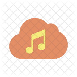 Cloud Music Server Icon Of Flat Style Available In Svg Png Eps Ai Icon Fonts