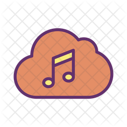 Cloud Music Server Icon Of Colored Outline Style Available In Svg Png Eps Ai Icon Fonts