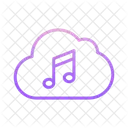 Icloud Cloud Music Server Cloud Music Storage Icon