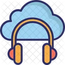 Cloud Musik Online Musik Online Medien Icon