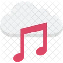 Musique Cloud Musique En Ligne Medias En Ligne Icône