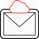 Cloud-Nachricht  Symbol