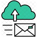 Cloud-Nachricht  Symbol