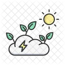Cloud nature  Icon
