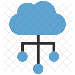 Cloud network  Icon