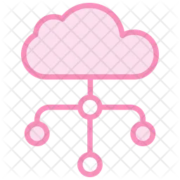 Cloud-network  Icon