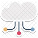 Cloud Network Links Icon