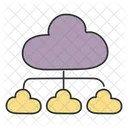 Cloud Network Cloud Skills Cloud Nodes Icon