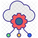 Cloud Network Cloud Computing Cloud Hosting Icon