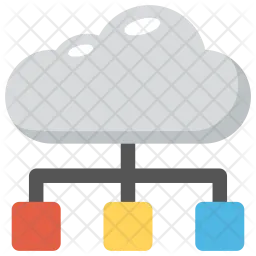 Cloud Network  Icon