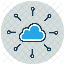 Cloud Network  Icon