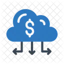 Cloud Dollar Computing Icon