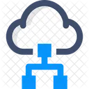 Platform Cloud Network Cloud Connection Icon