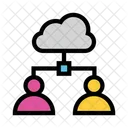 Cloud Server User Icon