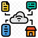 Cloud Data Connection Icon