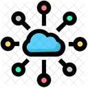 Data Network Sharing Icon