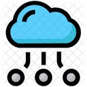 Cloud Big Data Sharing Icon