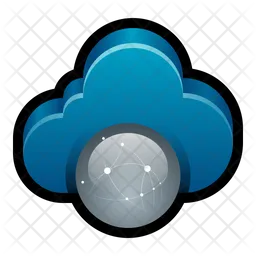 Cloud Network  Icon