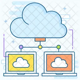 Cloud Network  Icon