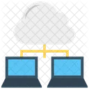 Cloud Network Cloud Computing Cloud Connection Icon
