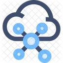 M Cloud Network Icon