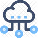 M Cloud Network Icon