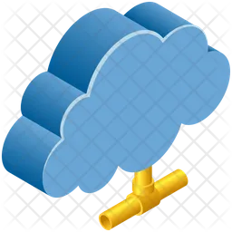 Cloud Network  Icon