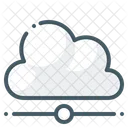 Cloud Weather Database Icon