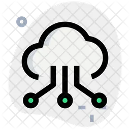 Cloud Network  Icon