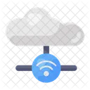 Cloud Network Cloud Hosting Shared Cloud Icon