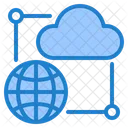 Network Management Cloud Icon