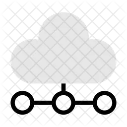 Cloud Network  Icon