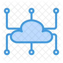 클라우드 네트워크  아이콘