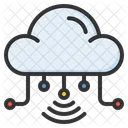 Cloud Network Cloud Hosting Cloud Services Icon