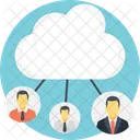 Cloud Network Technology Icon