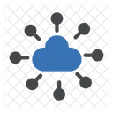 Cloud Network Bigdata Icon