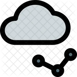 Cloud Network  Icon