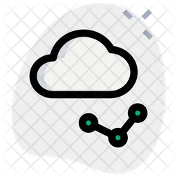 Cloud Network  Icon