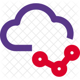 Cloud Network  Icon